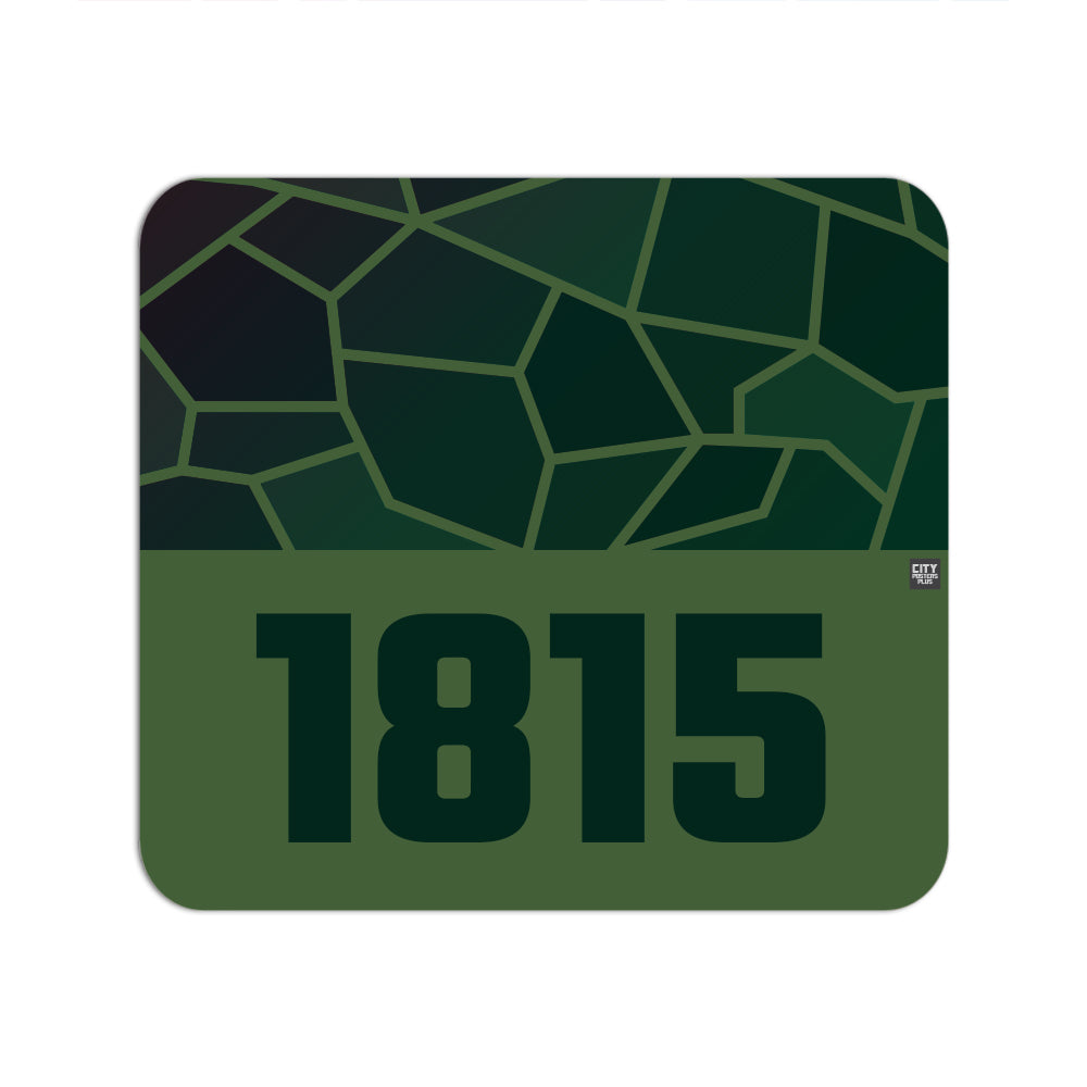 1815 Year Mousepad (Olive Green)