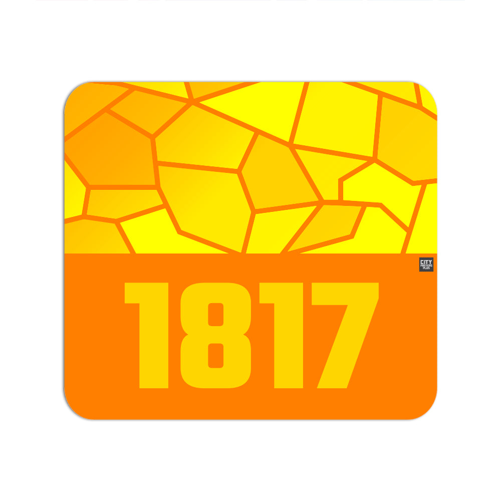1817 Year Mousepad (Orange)