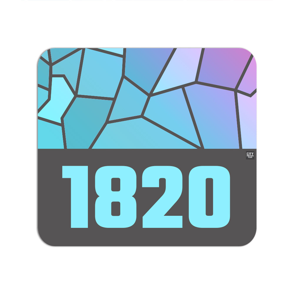 1820 Year Mousepad (Charcoal Grey)