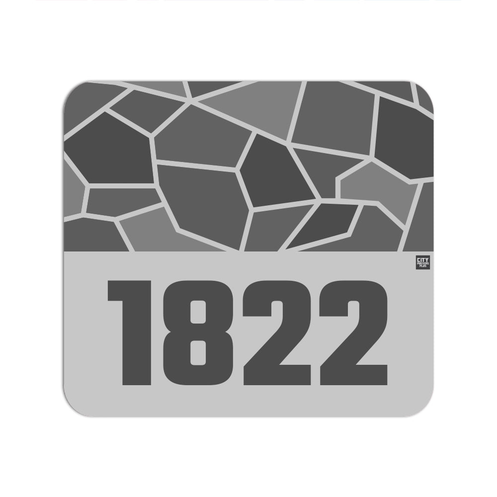 1822 Year Mousepad (Melange Grey)