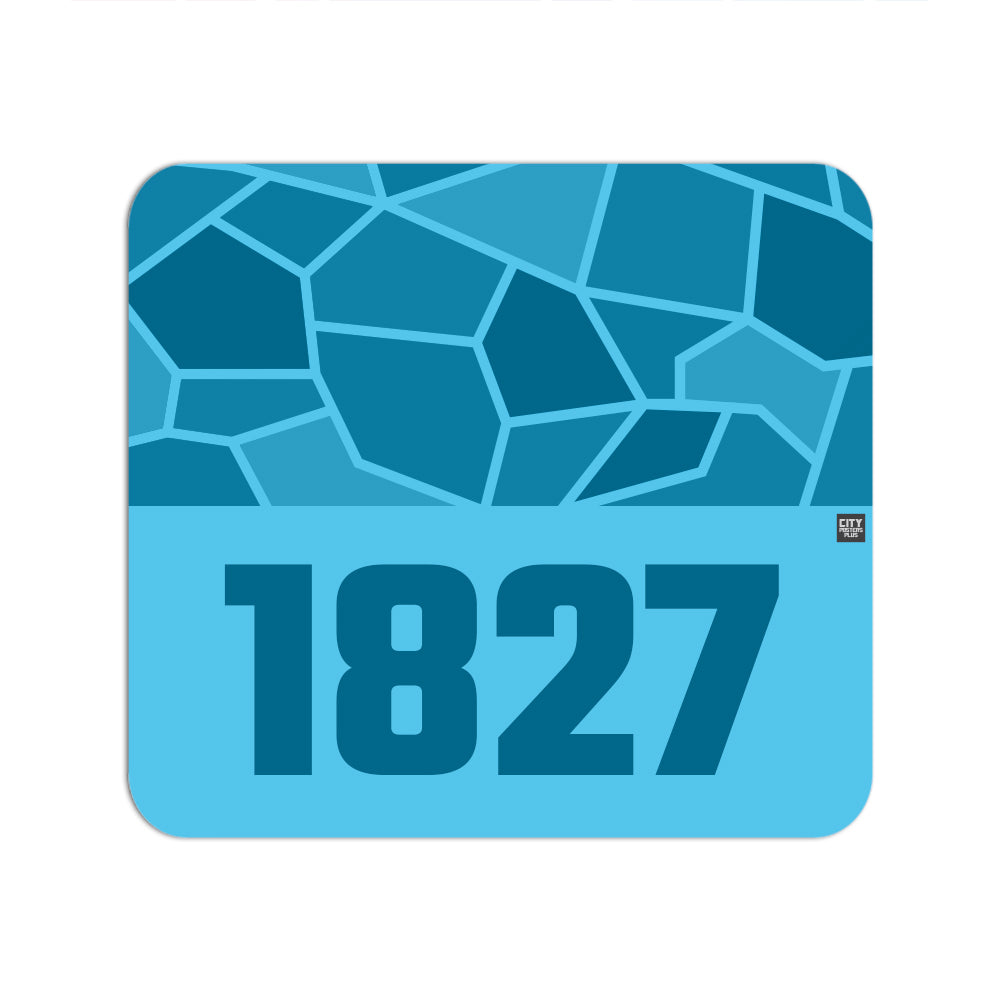 1827 Year Mousepad (Sky Blue)