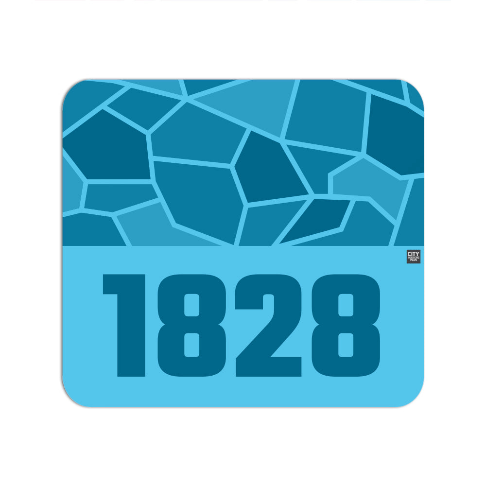 1828 Year Mousepad (Sky Blue)