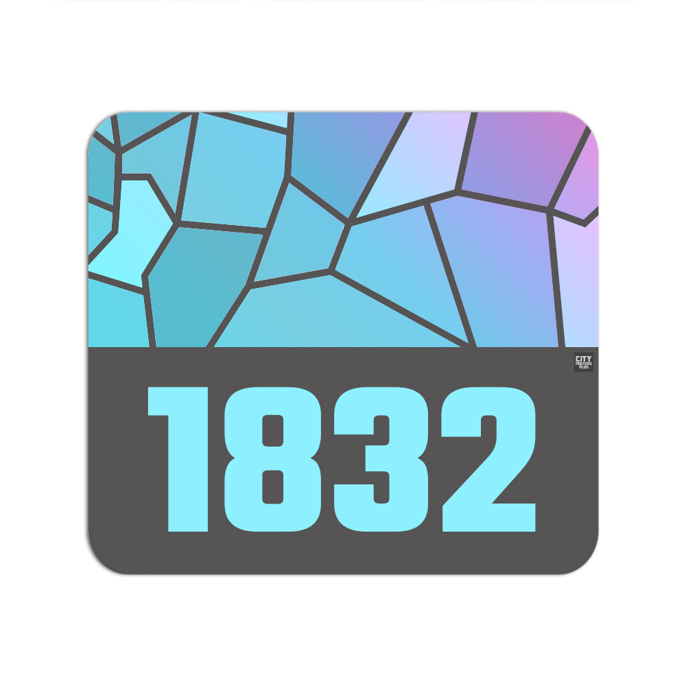 1832 Year Mousepad (Charcoal Grey)