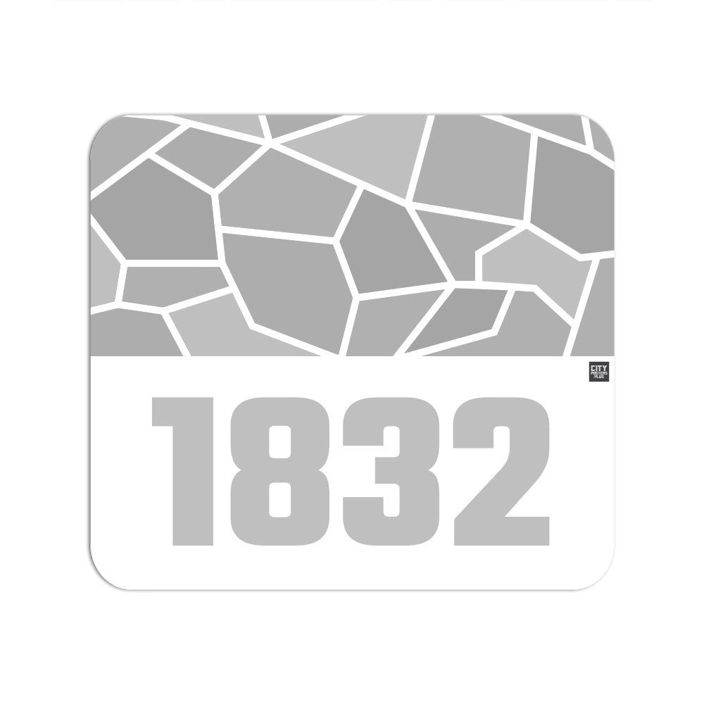 1832 Year Mousepad (White)