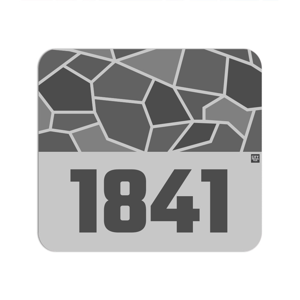 1841 Year Mousepad (Melange Grey)