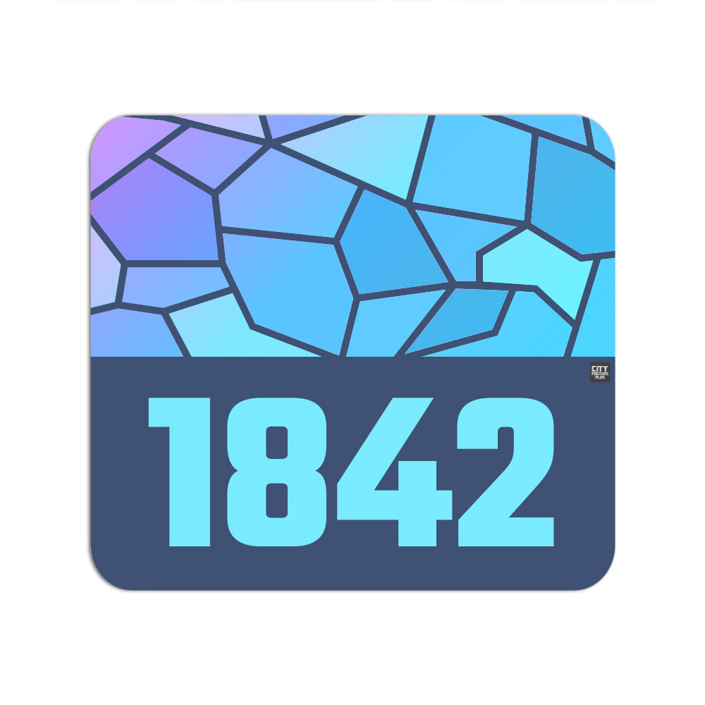 1842 Year Mousepad (Navy Blue)