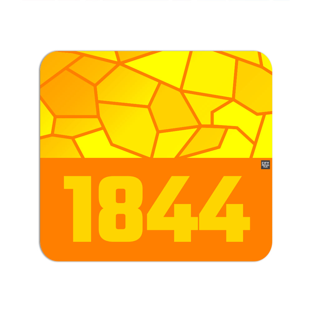 1844 Year Mousepad (Orange)