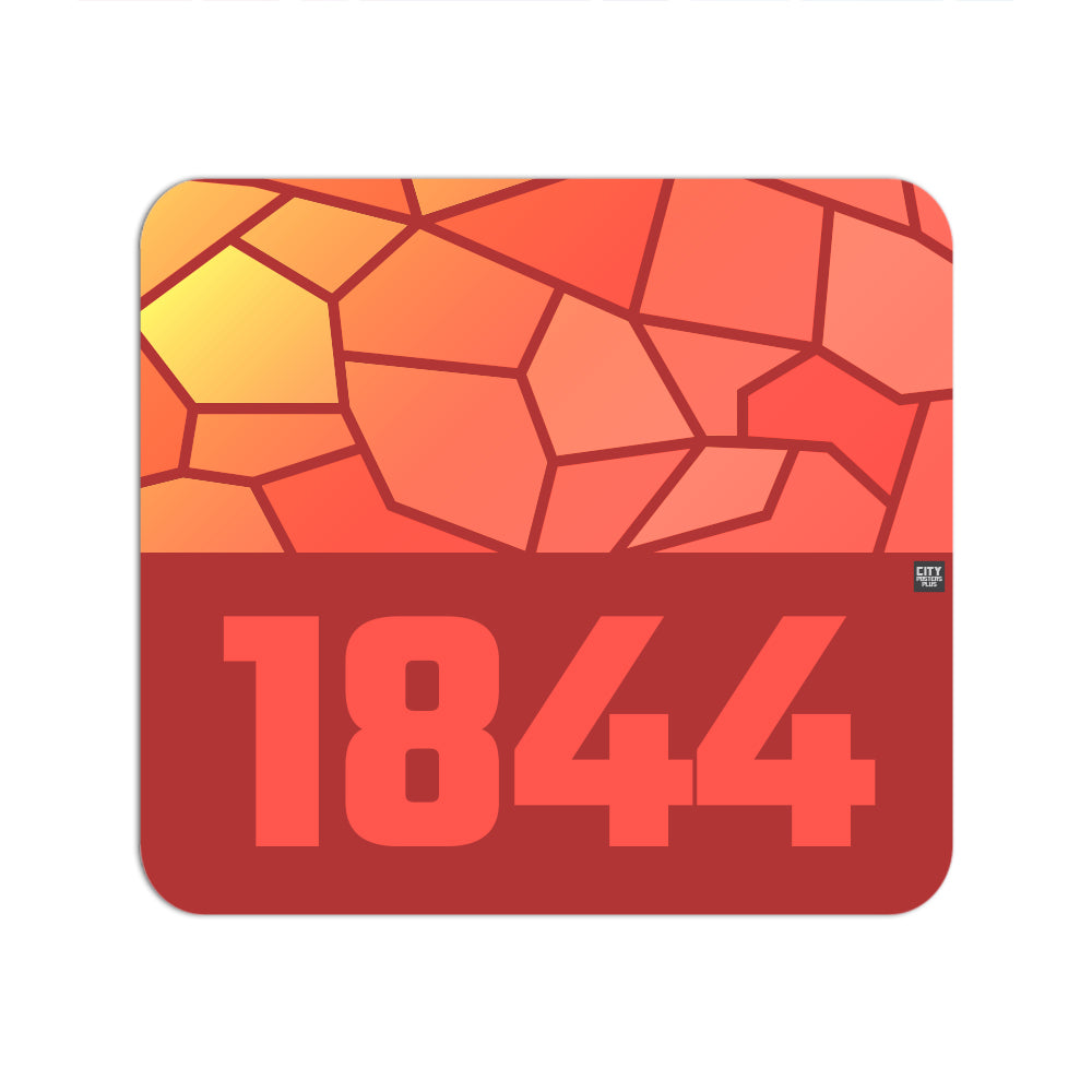 1844 Year Mousepad (Red)