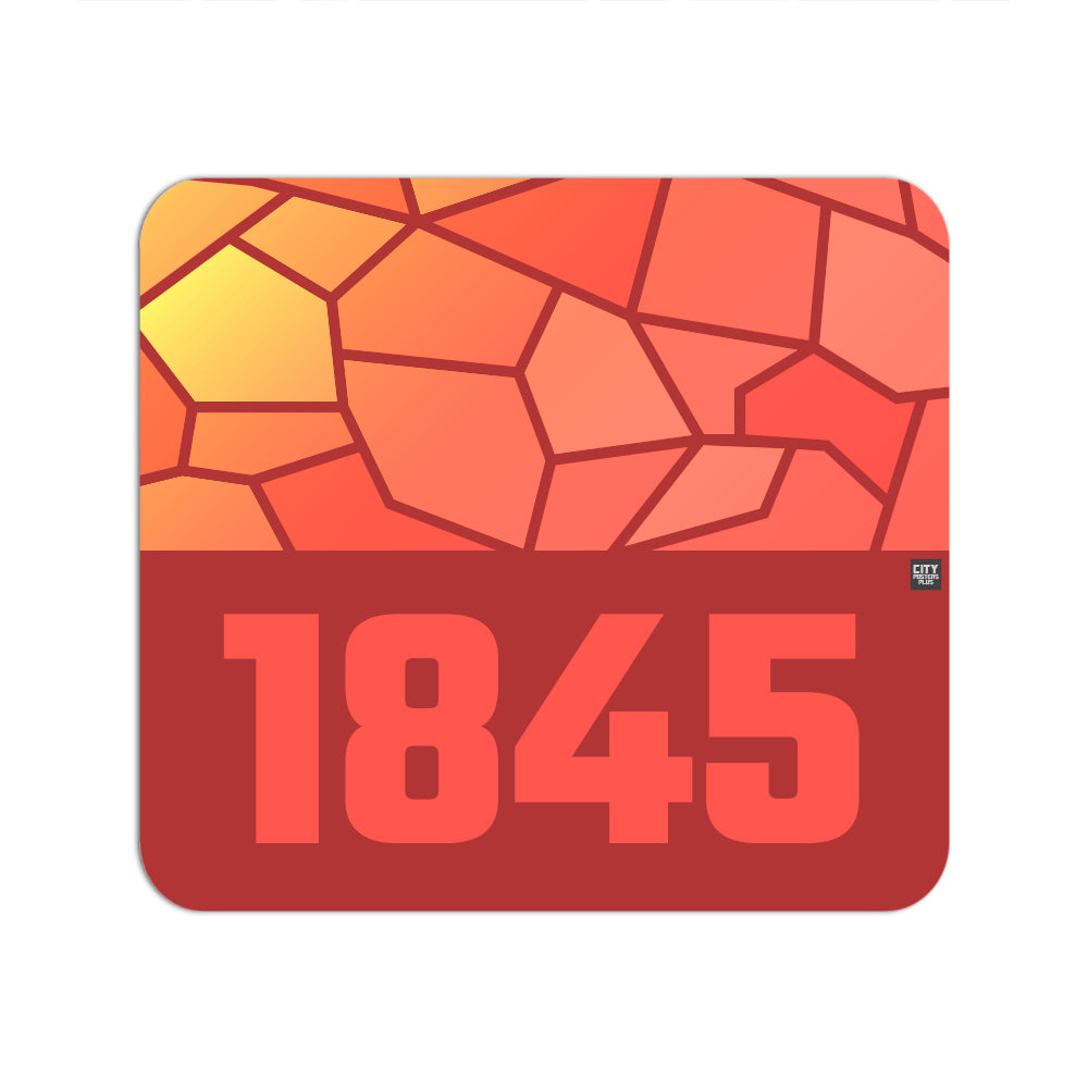 1845 Year Mousepad (Red)
