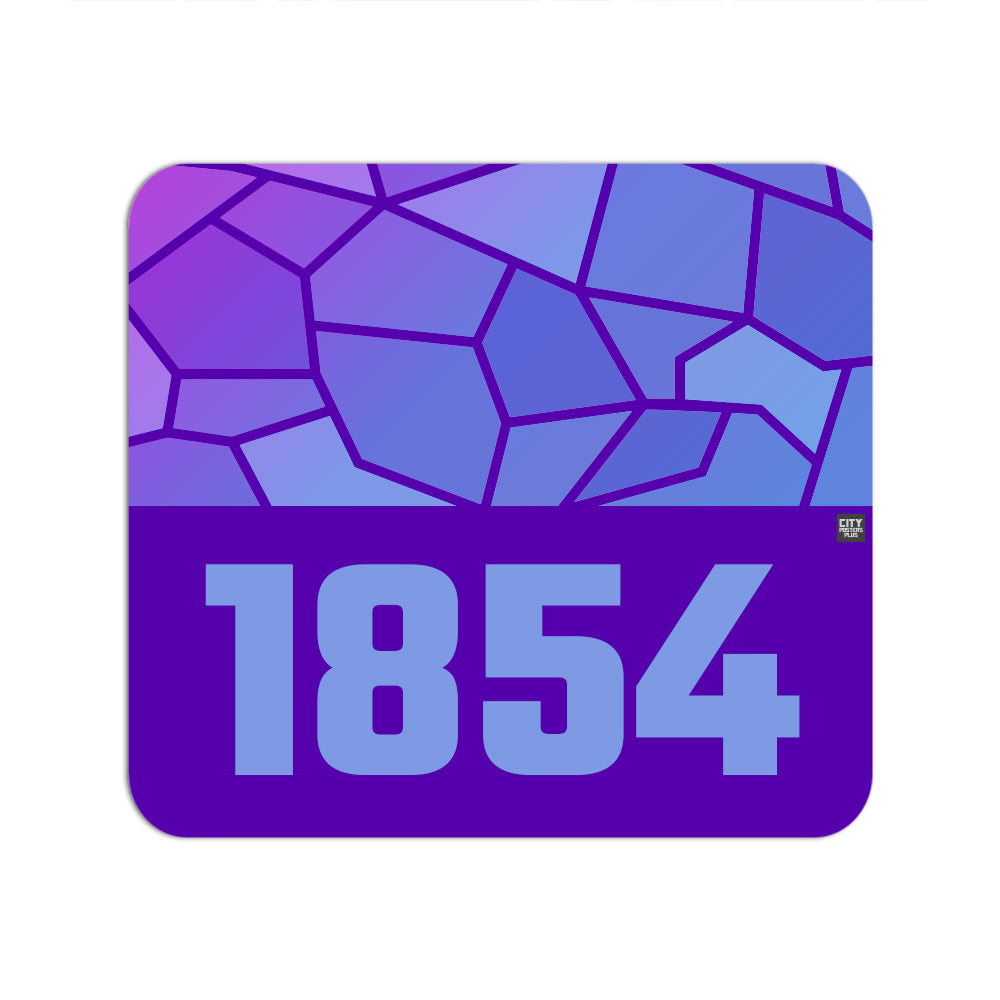 1854 Year Mousepad (Purple)