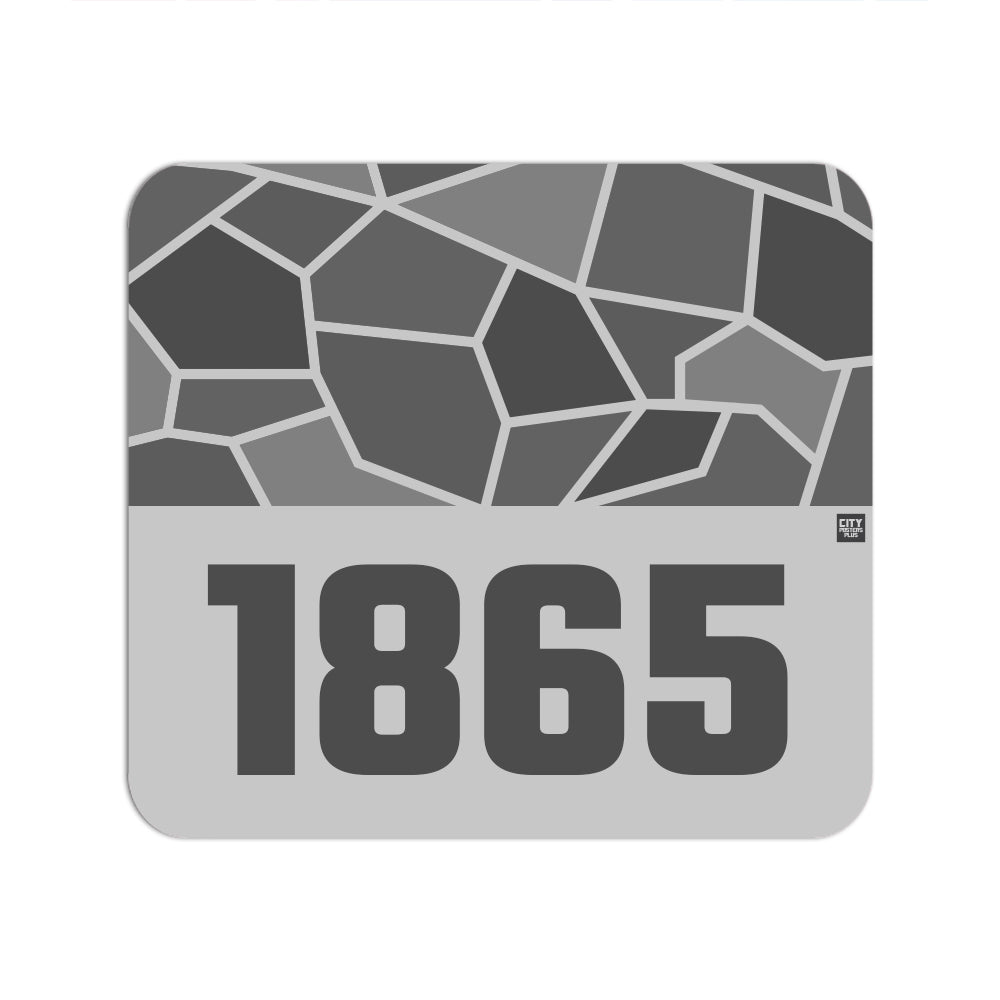 1865 Year Mousepad (Melange Grey)