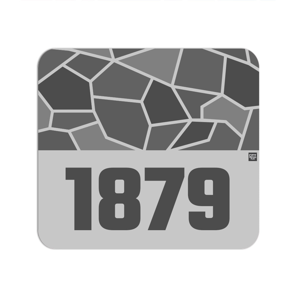 1879 Year Mousepad (Melange Grey)