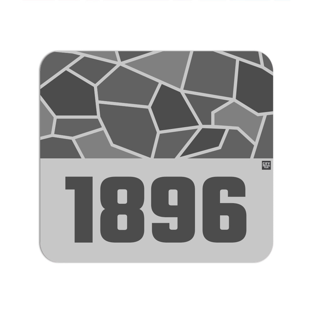 1896 Year Mousepad (Melange Grey)
