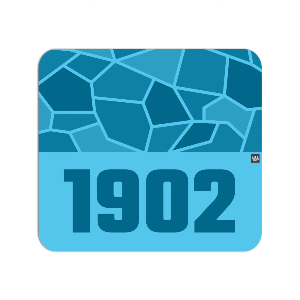 1902 Year Mousepad (Sky Blue)