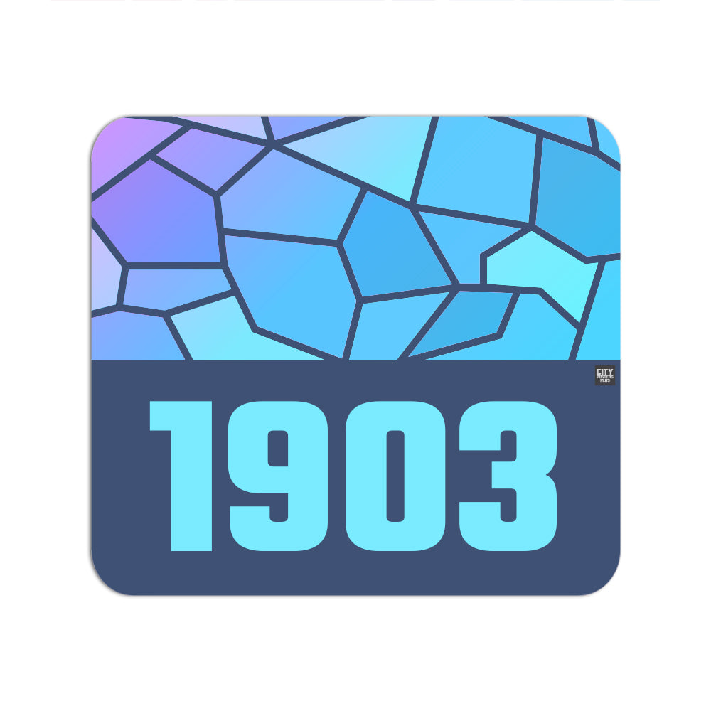 1903 Year Mousepad (Navy Blue)