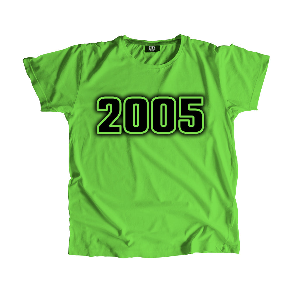 2005 Vintage Heritage Year Men Unisex T-Shirt (Liril Green)