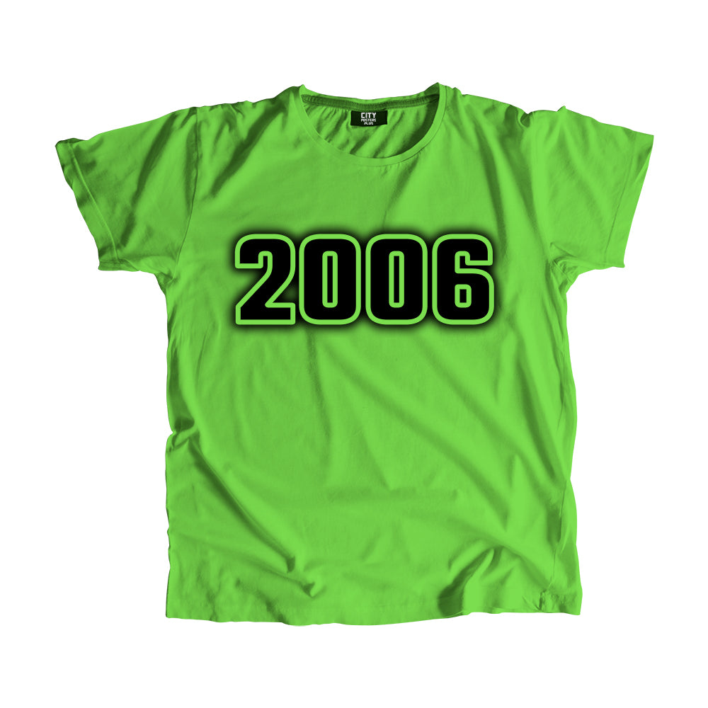 2006 Vintage Heritage Year Men Unisex T-Shirt (Liril Green)
