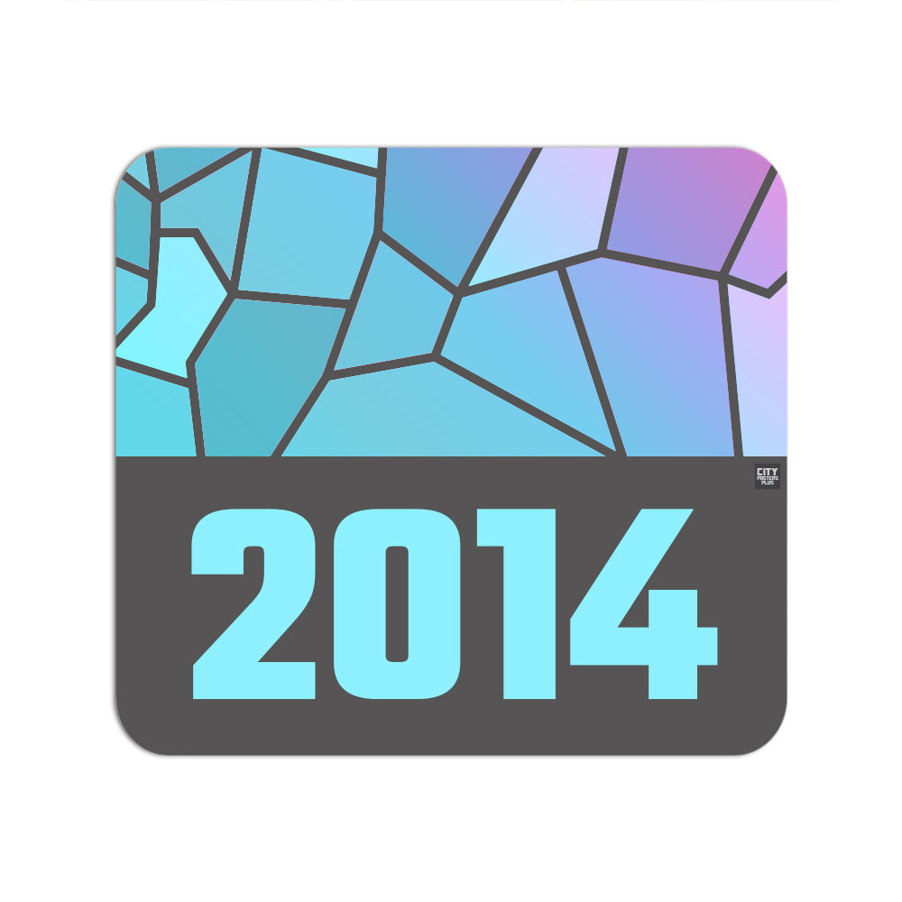 2014 Year Mousepad (Charcoal Grey)