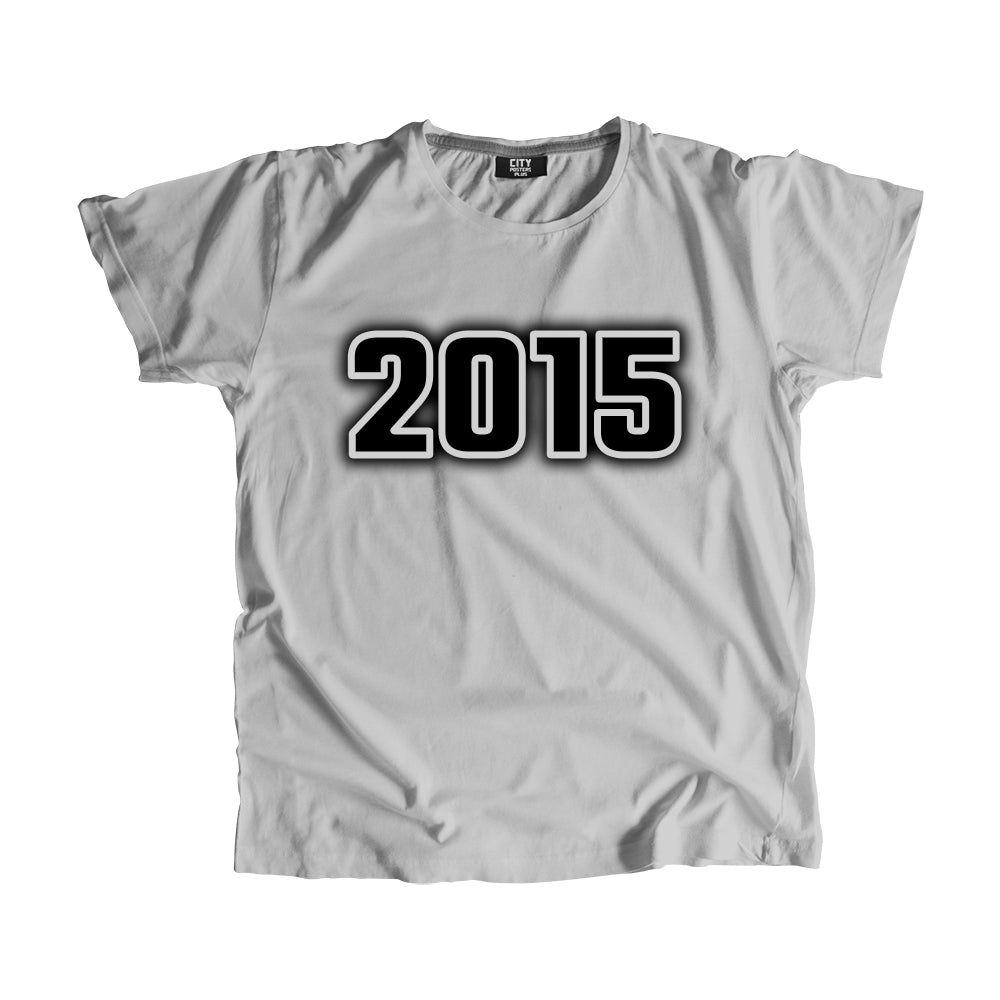 2015 Vintage Heritage Year Men Unisex T-Shirt (Melange Grey)