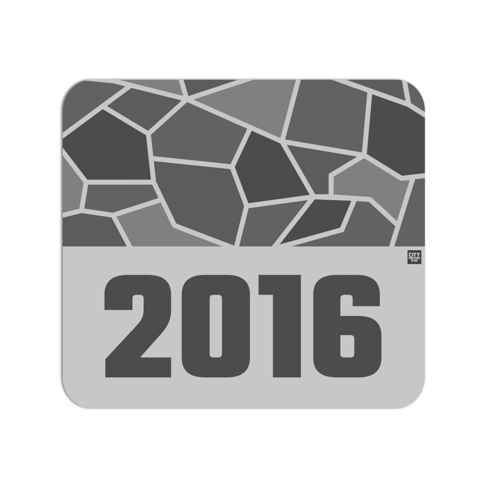 2016 Year Mousepad (Melange Grey)
