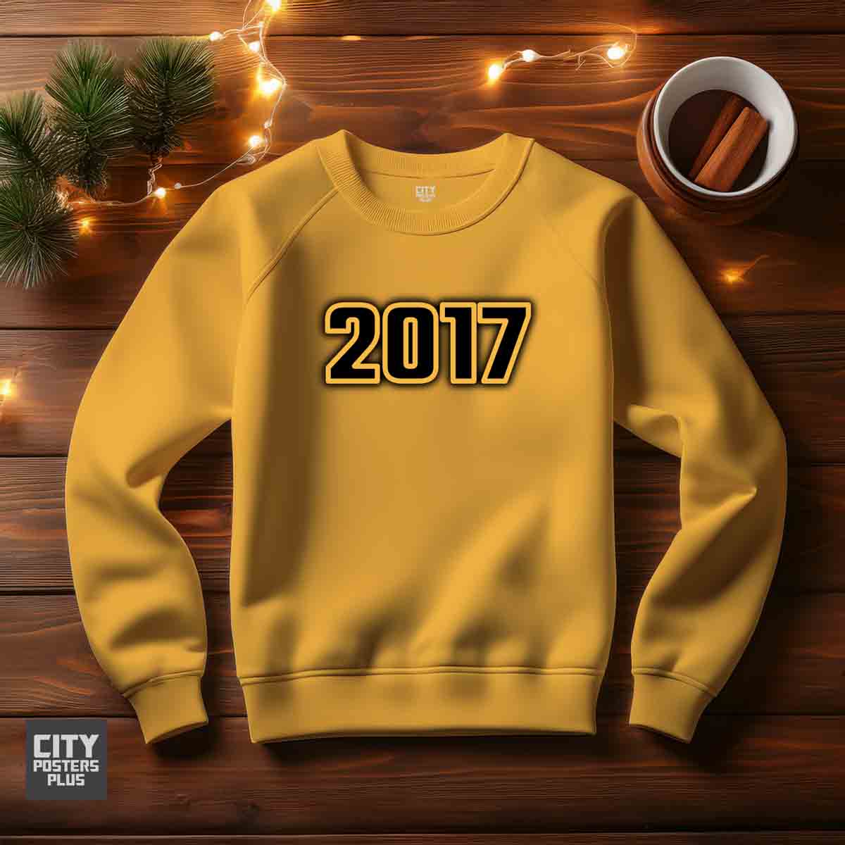 2017 Men Unisex Sweatshirt | Vintage Birth Year Gift Sweatshirt