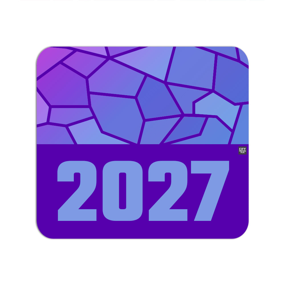 2027 Year Mousepad (Purple)