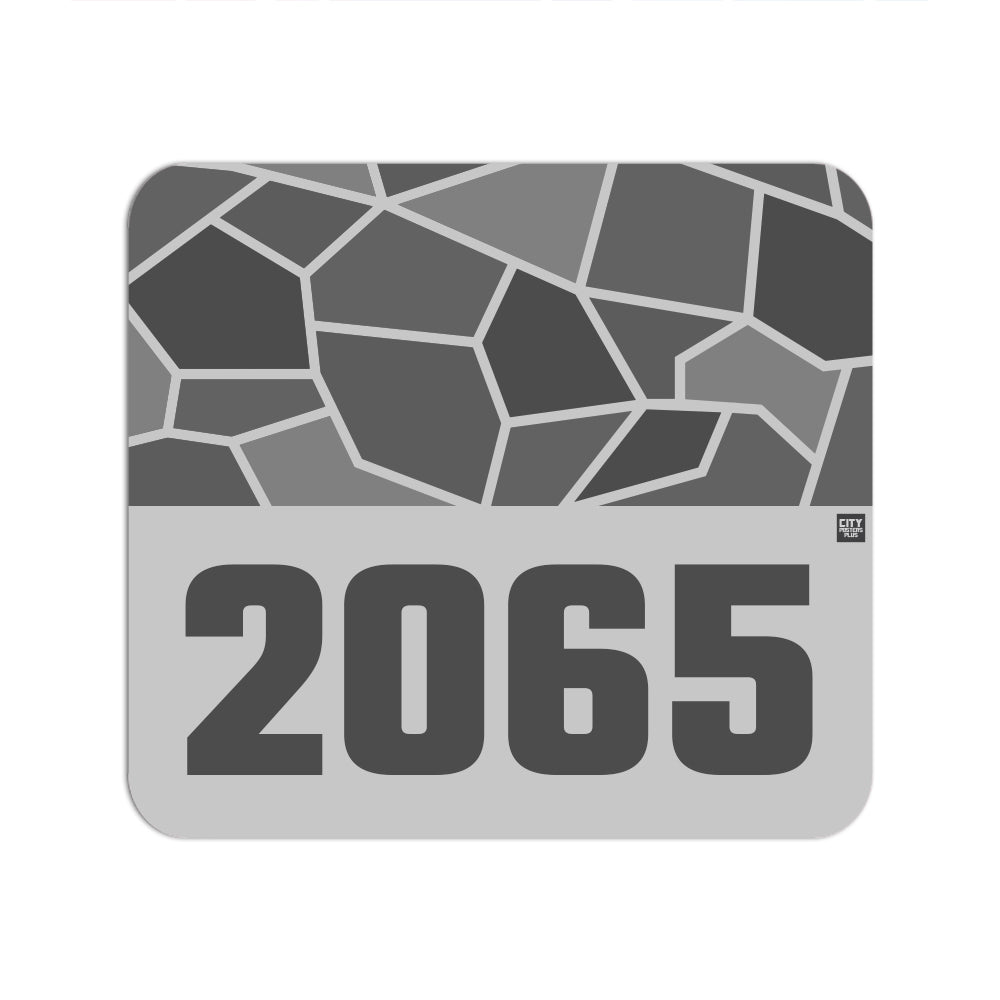 2065 Year Mousepad (Melange Grey)