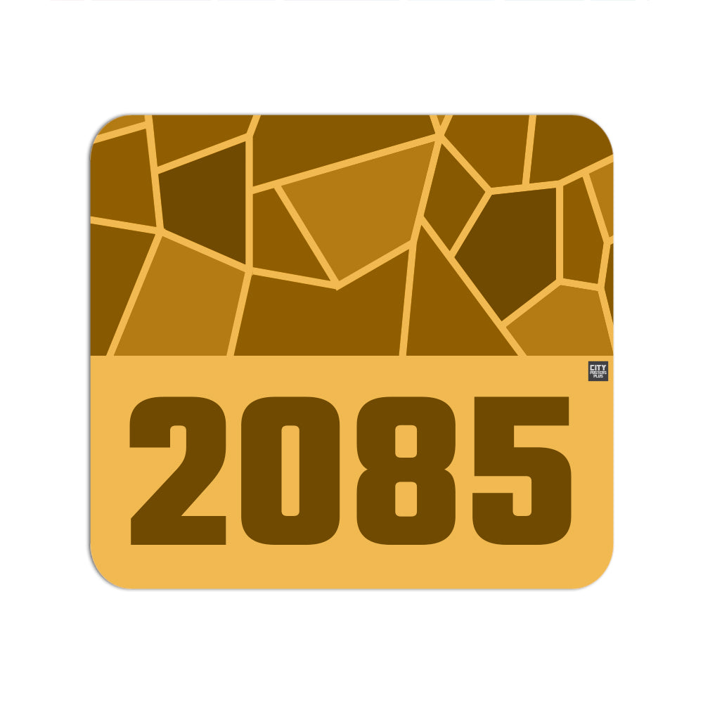 2085 Year Mousepad (Golden Yellow)
