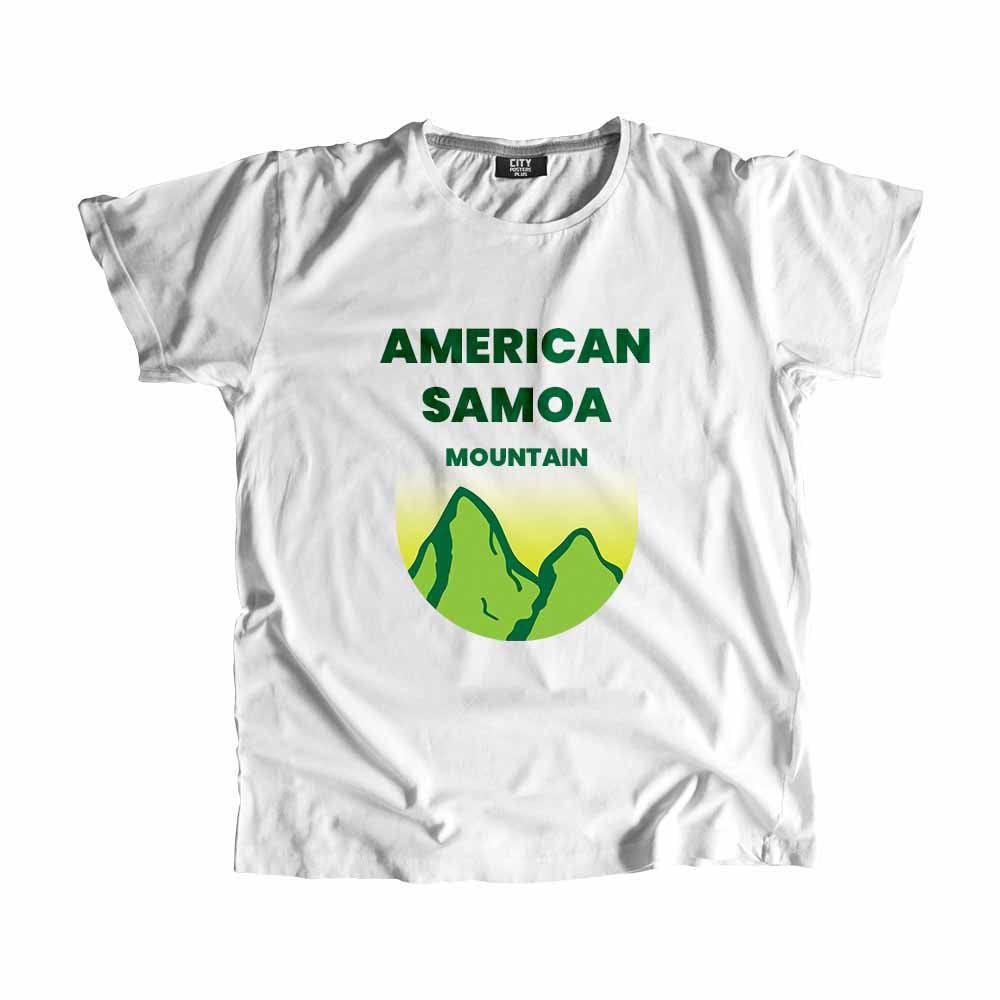 AMERICAN SAMOA Mountain Men Unisex T-Shirt | Outdoor Adventure Unisex Tee