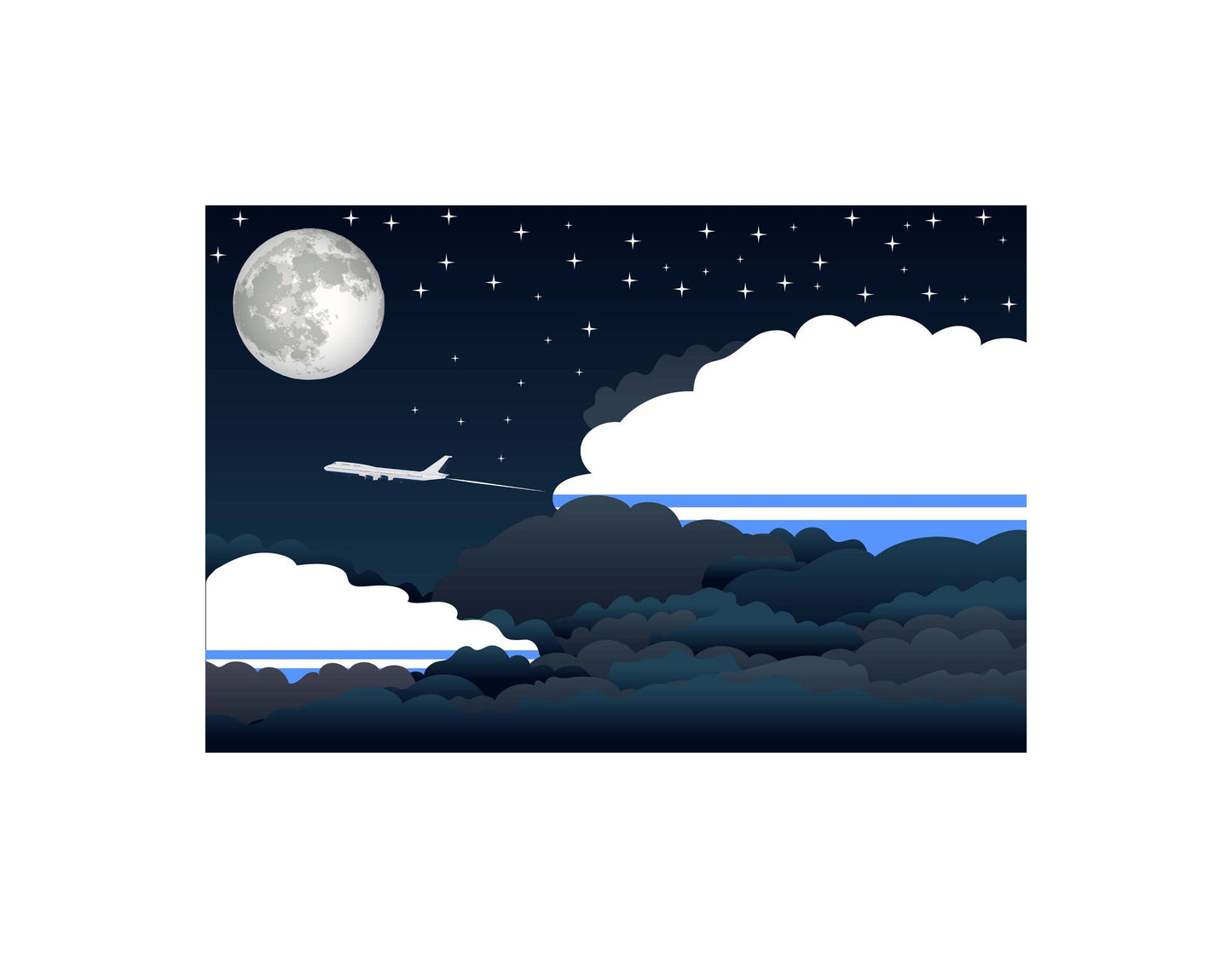Altai Republic Night Clouds Blankets & Throws | Premium Soft Blankets | City Posters Plus