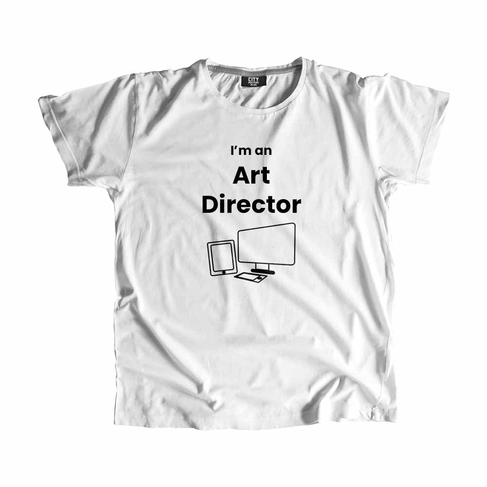 Art Director Men Unisex T-Shirt (White)