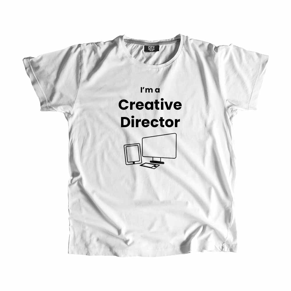 Creative Director Men Unisex T-Shirt (White)