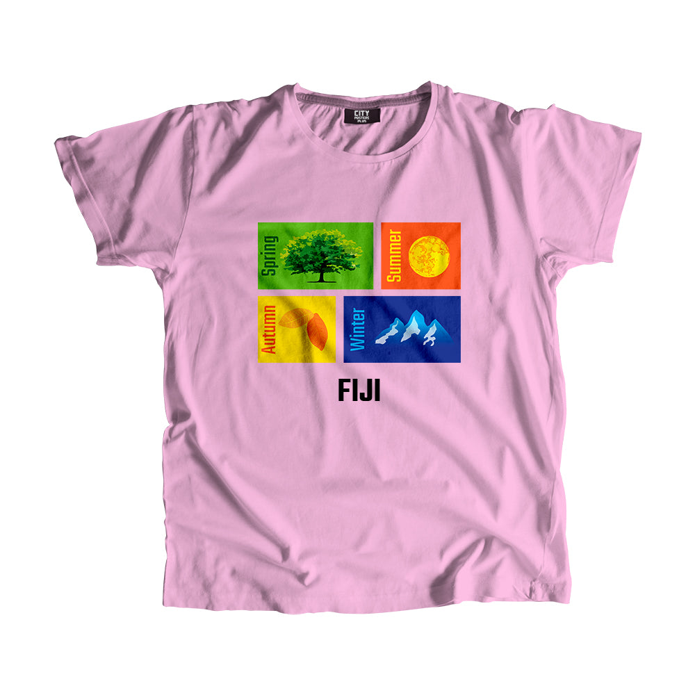FIJI Seasons Seasons Unisex T-Shirt | City Posters Plus