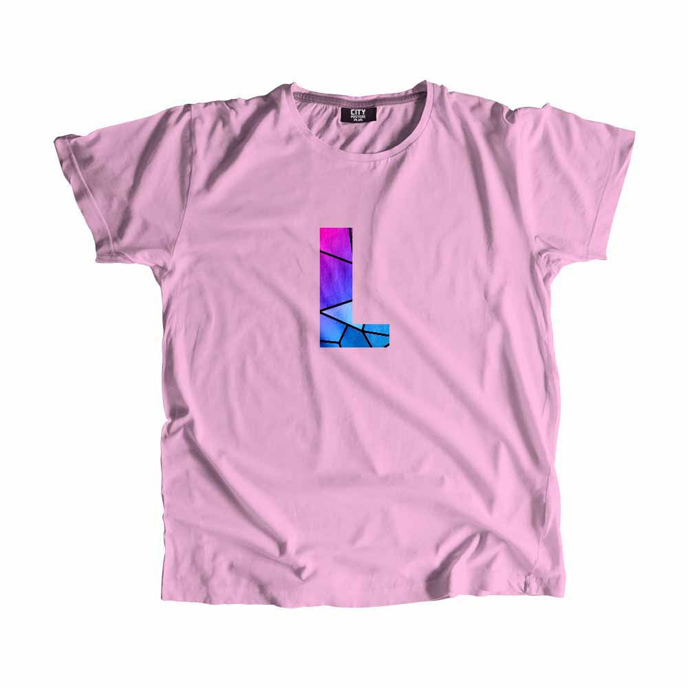 L Letter Men Unisex T-Shirt