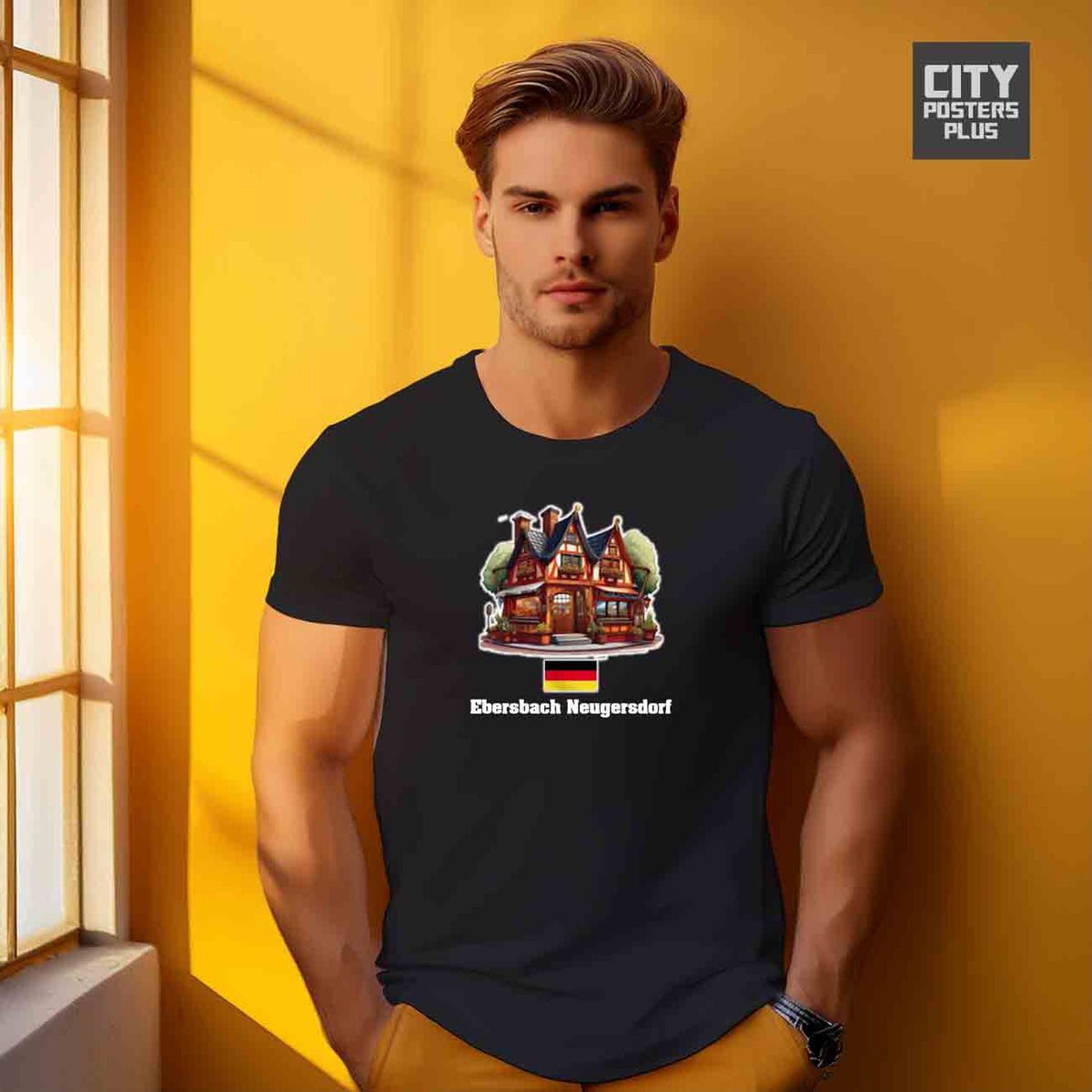 Ebersbach Neugersdorf Men Unisex T-Shirt Germany T-Shirt | German Travel Apparel