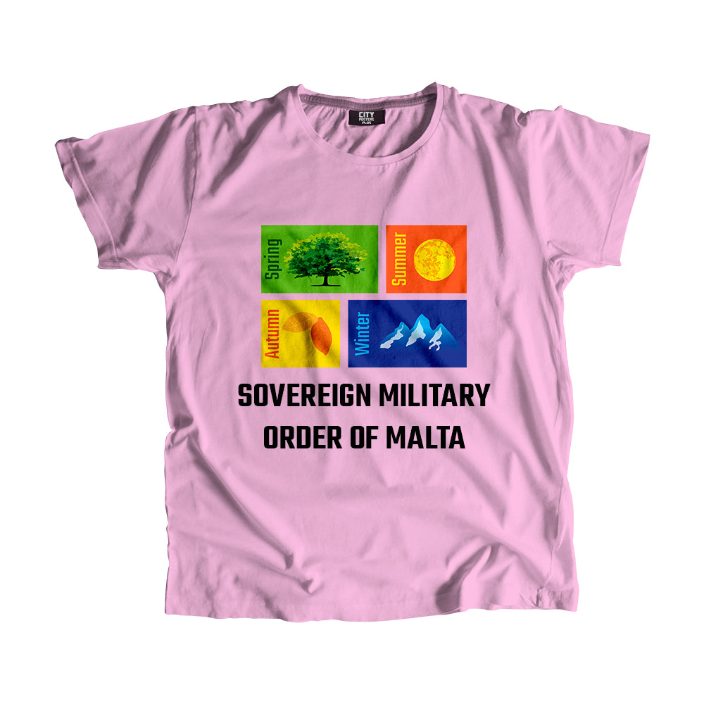 SOVEREIGN MILITARY ORDER OF MALTA Seasons Seasons Unisex T-Shirt | City Posters Plus
