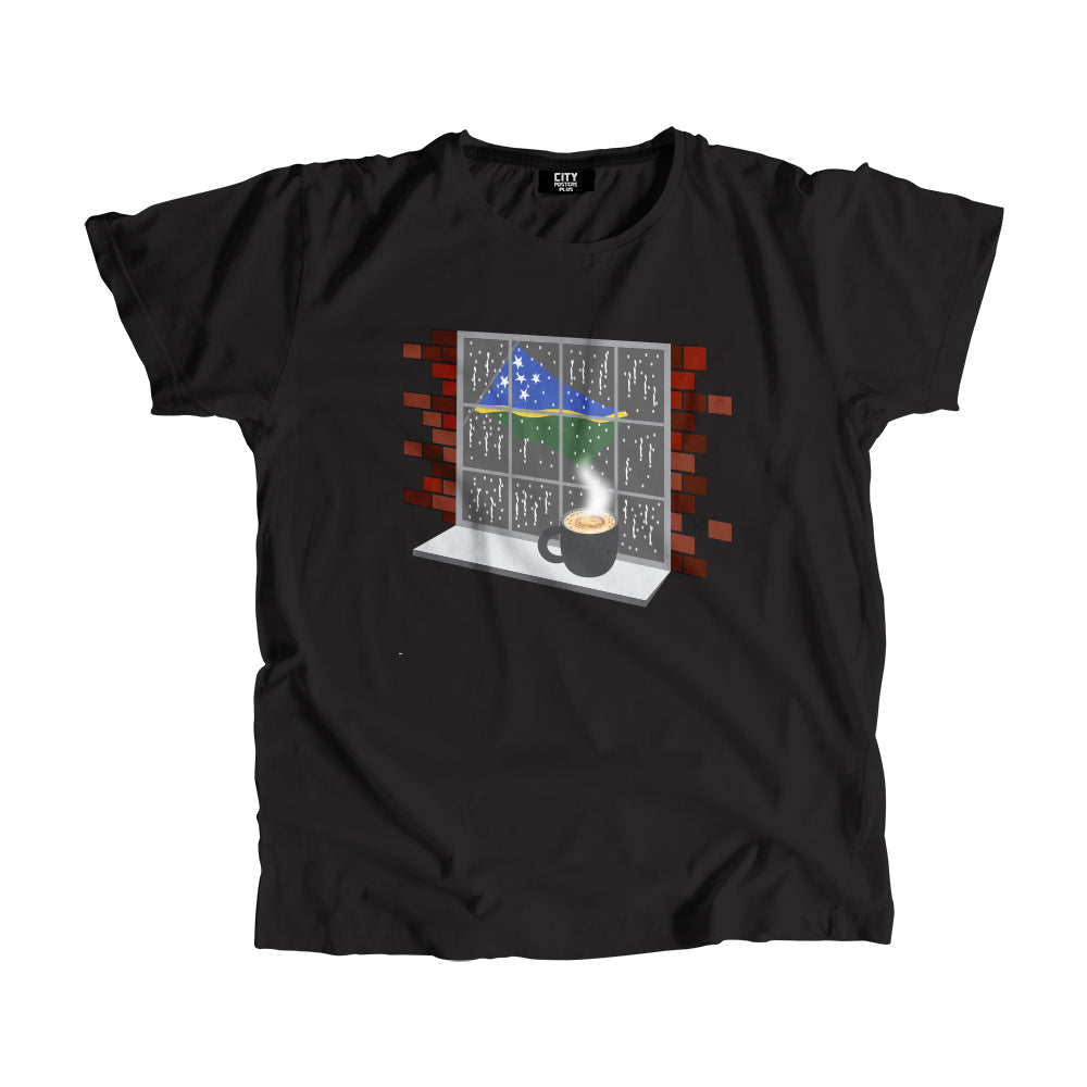 Solomon Islands Coffee Rain Men Unisex T-Shirt | Coffee Lover Graphic Tee
