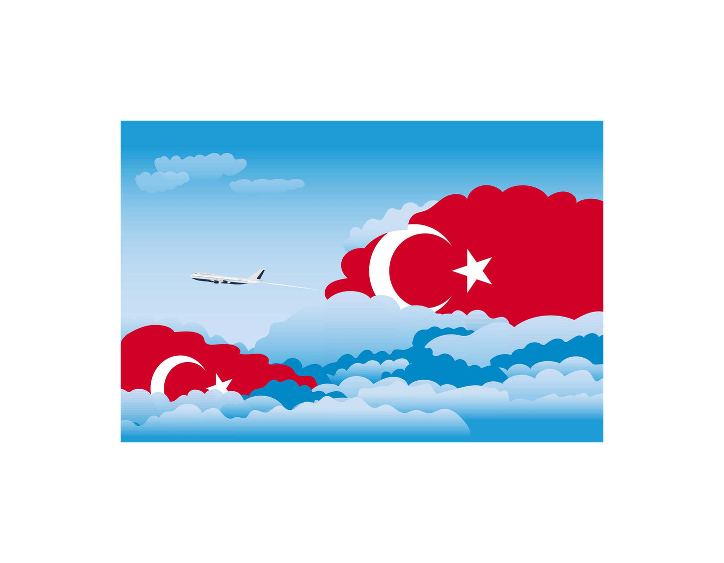 Turkey Day Clouds Blankets & Throws | Soft Premium Blankets | City Posters Plus