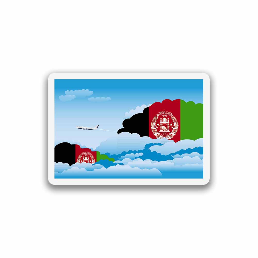 Afghanistan Day Clouds Fridge Magnet