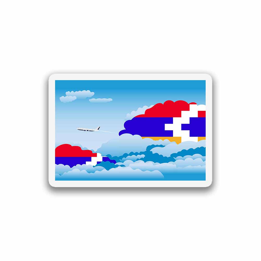 Nagorno-Karabakh Republic Day Clouds Fridge Magnet