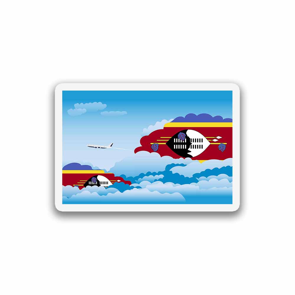 Swaziland Day Clouds Fridge Magnet