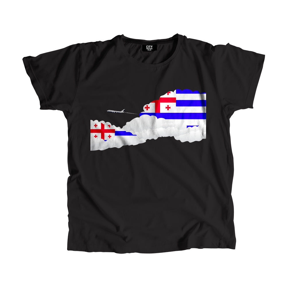 Ajaria Day Clouds Men Unisex T-Shirt | Travel & Country Graphic Cotton Tee