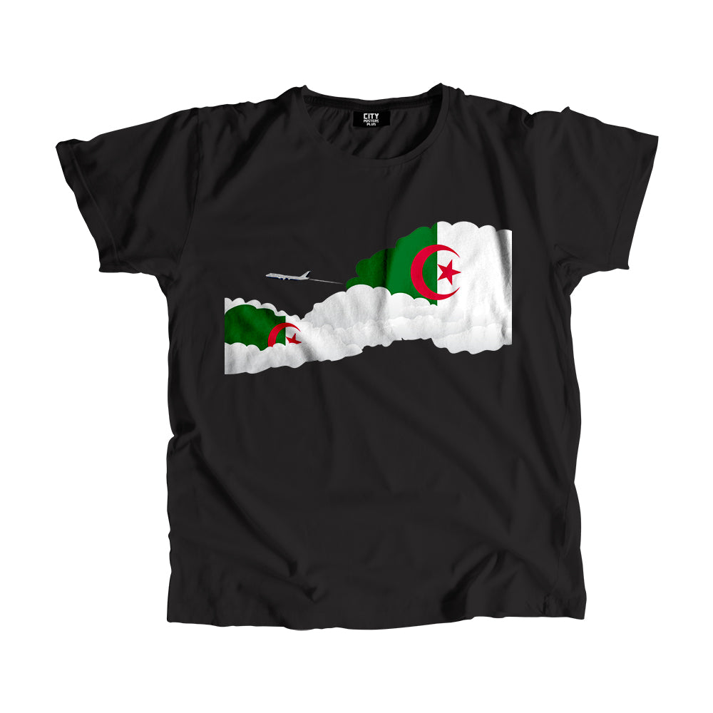 Algeria Day Clouds Men Unisex T-Shirt | Travel & Country Graphic Cotton Tee