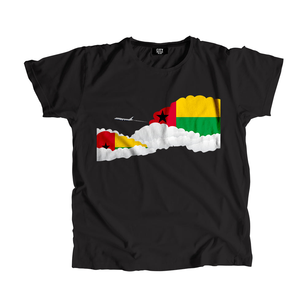 Guinea-Bissau Day Clouds Men Unisex T-Shirt | Travel & Country Graphic Cotton Tee