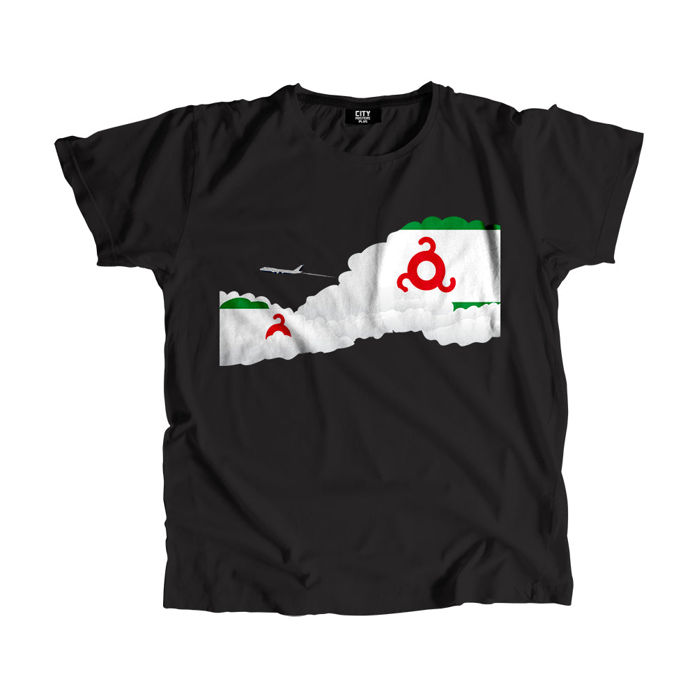Ingushetia Day Clouds Men Unisex T-Shirt | Travel & Country Graphic Cotton Tee