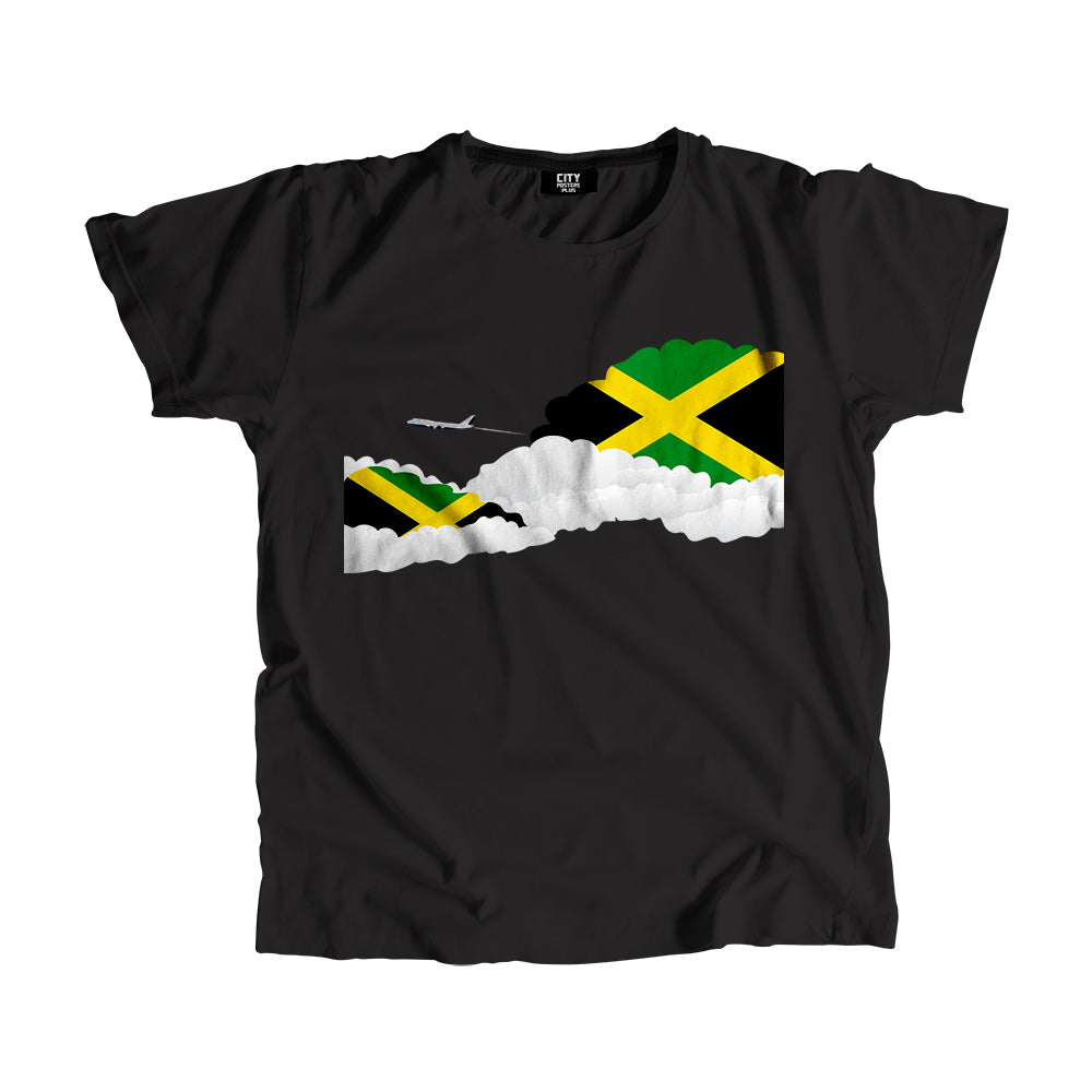 Jamaica Day Clouds Men Unisex T-Shirt | Travel & Country Graphic Cotton Tee