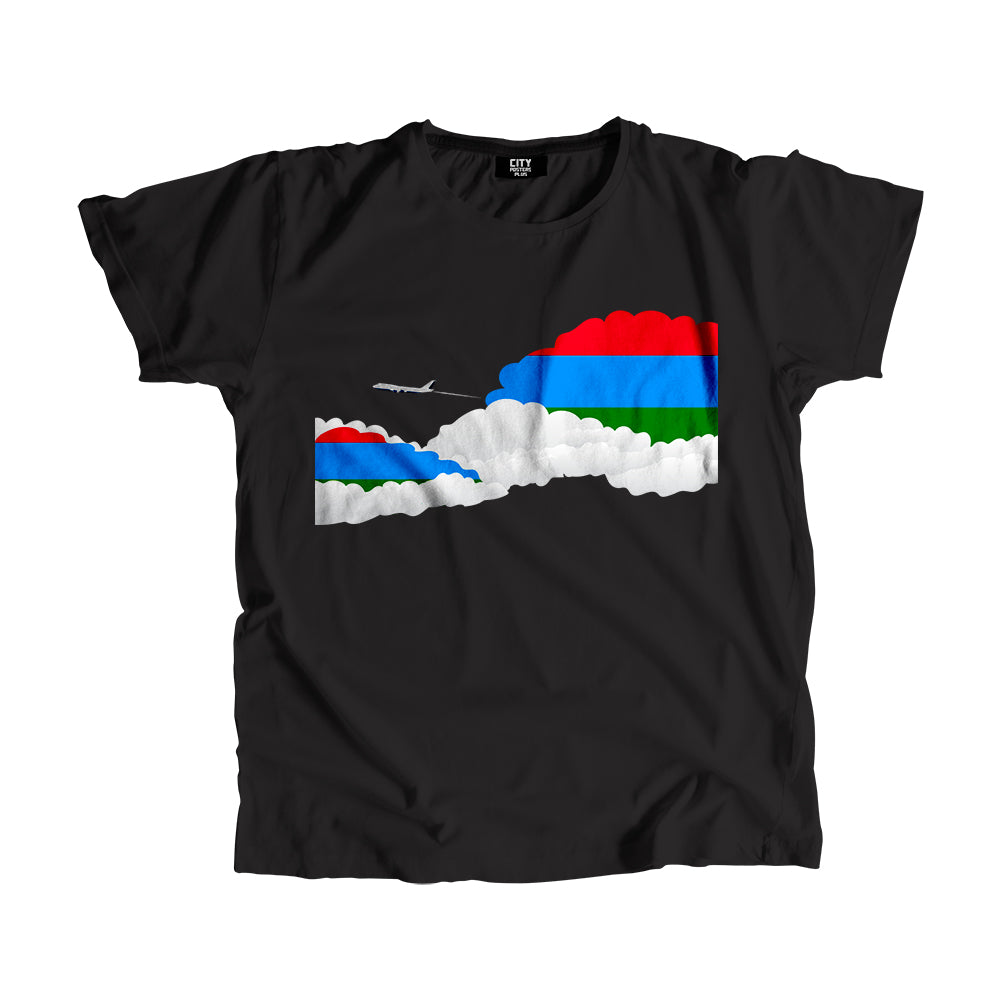Karelia Day Clouds Men Unisex T-Shirt | Travel & Country Graphic Cotton Tee