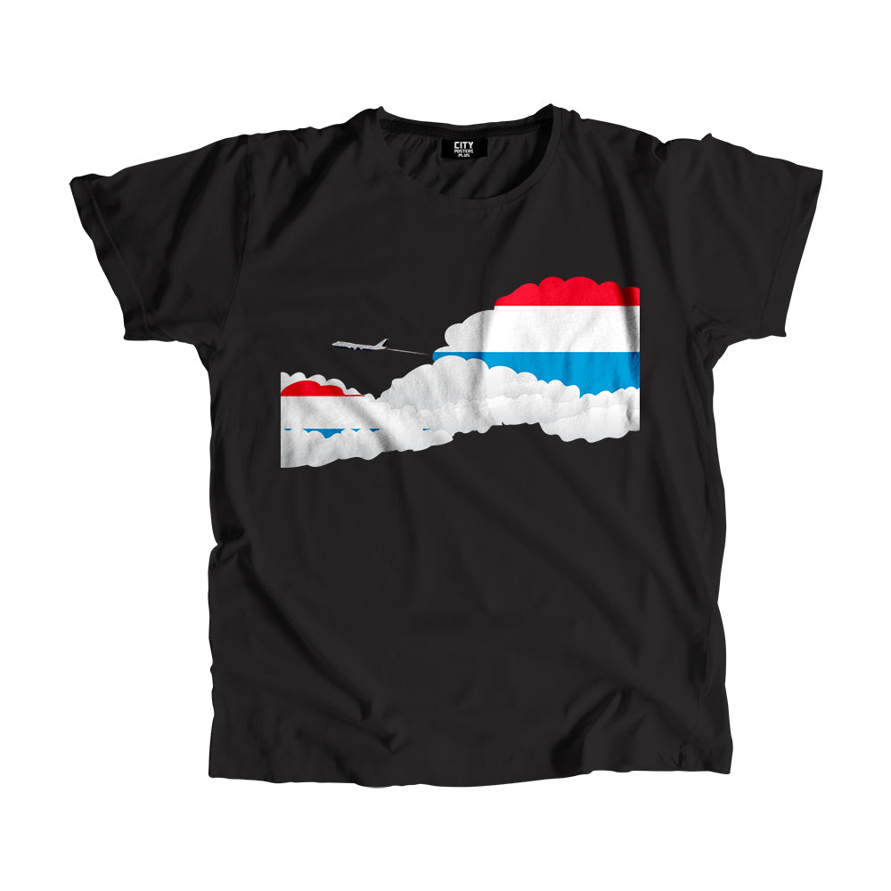 Luxembourg Day Clouds Men Unisex T-Shirt | Travel & Country Graphic Cotton Tee
