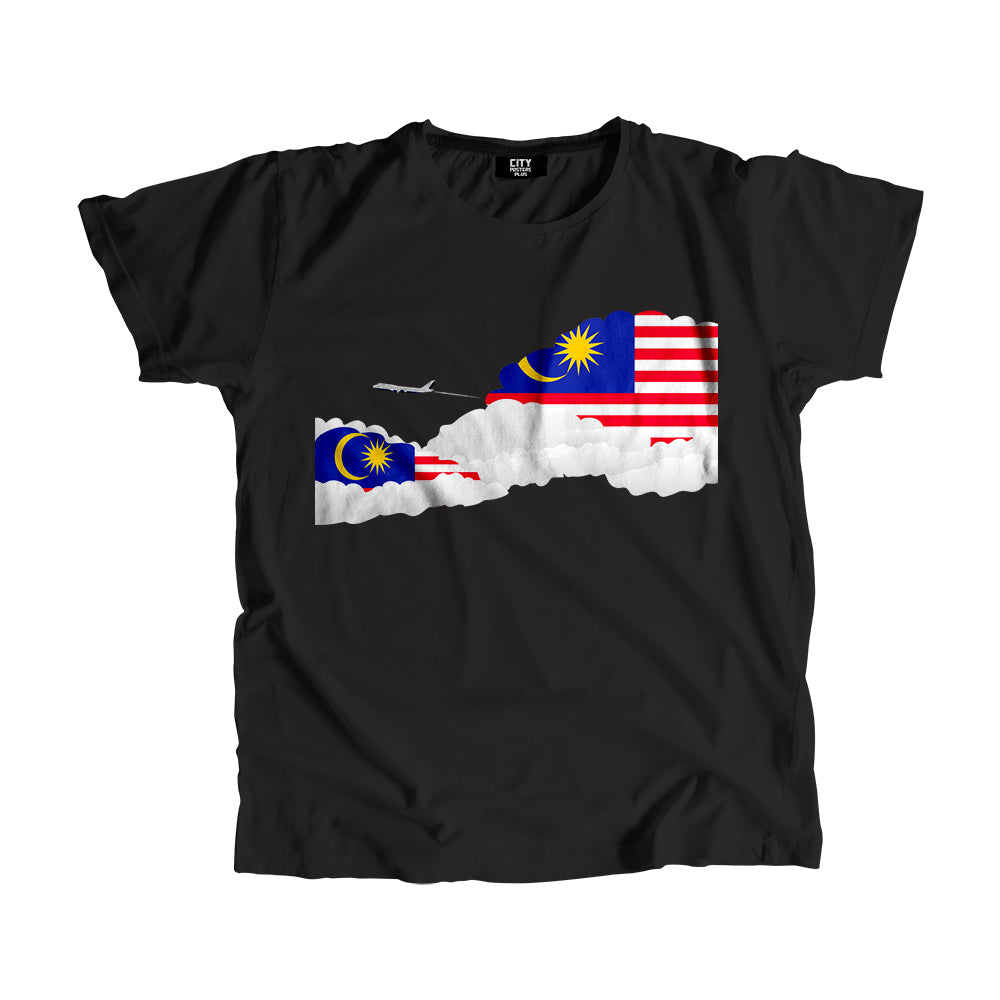 Malaysia Day Clouds Men Unisex T-Shirt | Travel & Country Graphic Cotton Tee