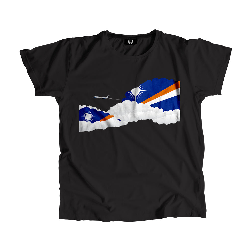 Marshall Islands Day Clouds Men Unisex T-Shirt | Travel & Country Graphic Cotton Tee